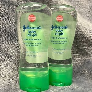 Johnson & Johnson Baby oil gel *new -sealed*